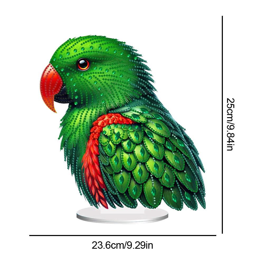 Acrylic Special Shaped Cute Animal Diamond Painting Tabletop Ornaments Kit Diamond Painting Desktop Decorations for Office Decor