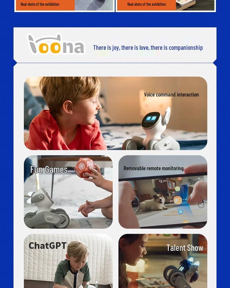 Loona AI Robot: Programmable, High-Tech Voice Conversation with Genuine ChatGPT Integration.