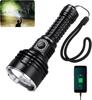 Wurkkos TS30S PRO Super Powerful LED 6000 1086m Long RGB Auxiliary Side for and Searching Flashlight, Lumens, Range, USB-C Rechargeable, Light,