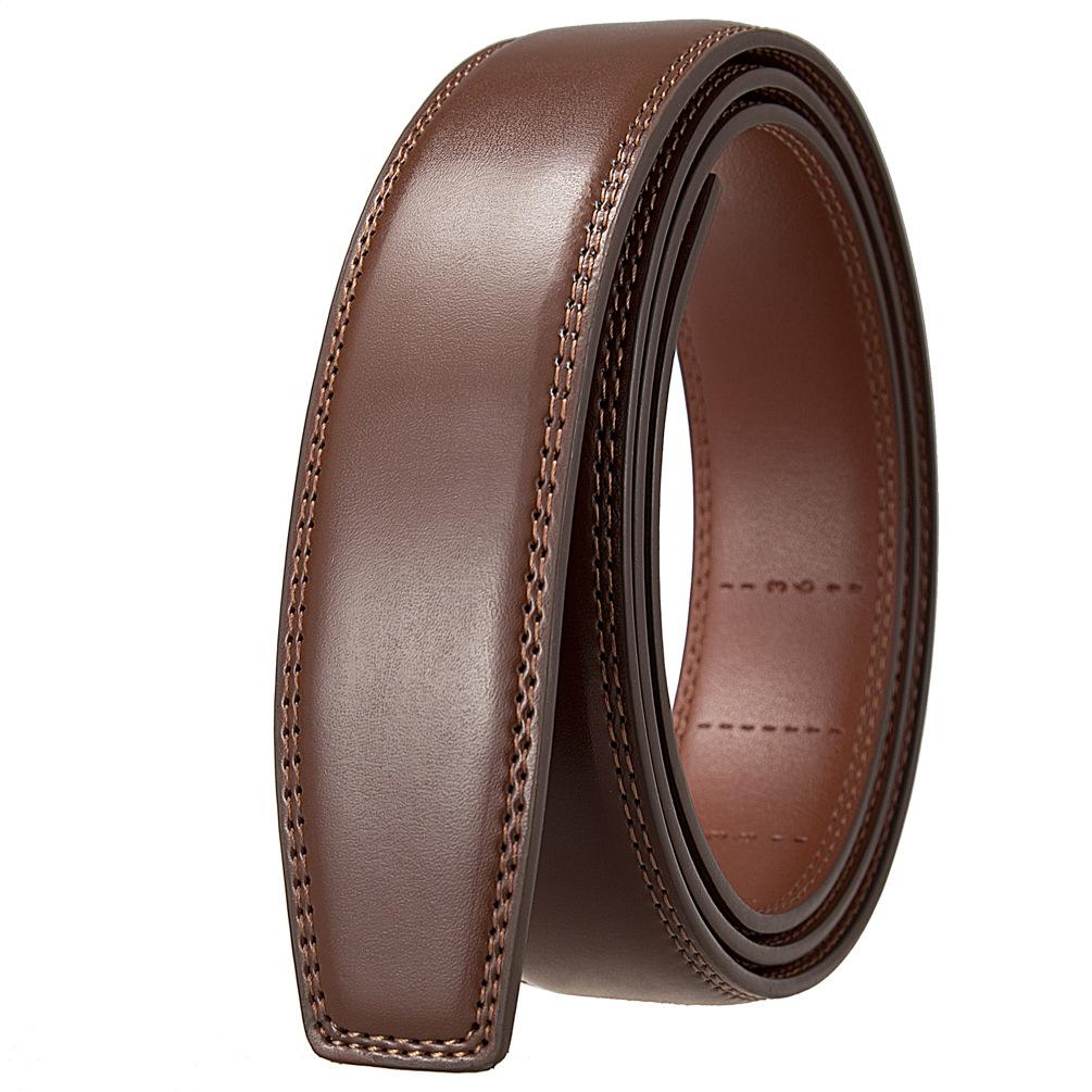 Mary Automatic men's belt strip 3.5cm wide automatic belt strip, simple commuter belt strip