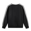 Li Ning Sports Lifestyle Series American High Street Retro Letter Color Block Round Neck Comfortable Breathable Versatile Loose Sweatshirt AWDV397-9