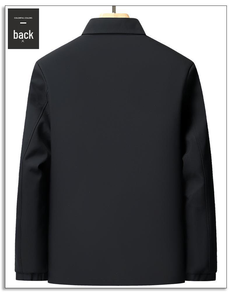 Woodpecker Men's 2025 Autumn/Winter Thickened Cotton Jacket for Middle-aged & Elderly