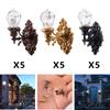 1/87 Scale 5 Pack of Microstellroom Ornament Lamp Table Micro Landscape Railway Scenes Decor