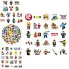 50pcs Colorful Roblox Stickers Waterproof For Diy Laptop Skateboard And Luggage