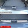 For Mitsubishi Outlander  23 2024 Stainless Steel Rear Bumper Guard Plate Cover tailgate Trunk Inner Guard Protector cover