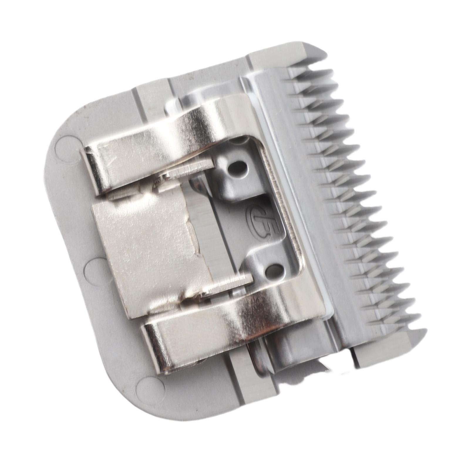 

Машинка для стрижки собак Стригущее лезвие Размер 7F 3,2 мм Углеродистая сталь Съемное Глубокие зубья Лезвие для машинки для стрижки домашних животных