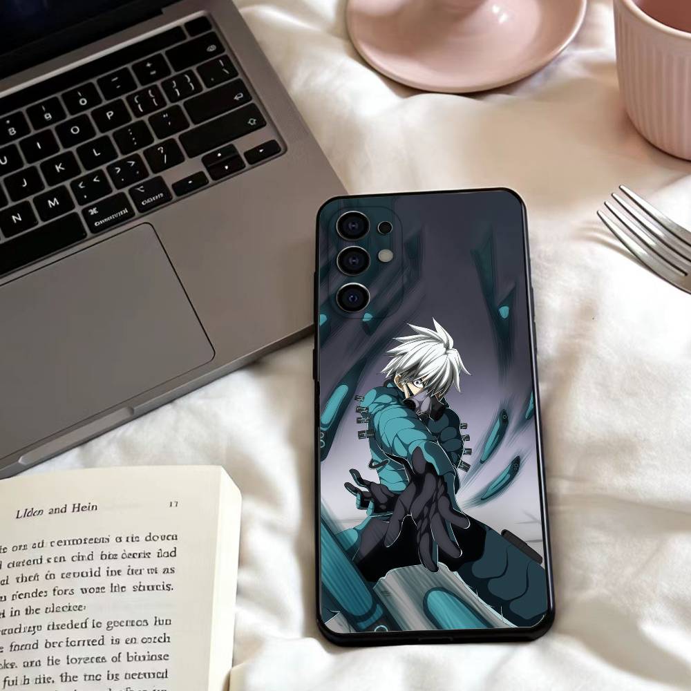 Hot Anime K-Kaiju No Phone Case For Samsung S25,24,23,22,30,21,10,9,Ultra,Plus,Lite,FE,4,5 G Soft Black Case