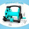 Garden Hose Reel Heavy Duty Winding Spool Portable for Car Washing Farm