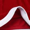 Herren Velours Weihnachts-Weihnachtsmann-Kostüm Feiertags-Cosplay-Slips Boxershorts