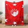 1pc Blanket - Red Star logo Print Design,Lightweight Blanket for Sofa,Bed- Soft &Warm,Gift for All Seasons