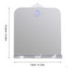 Portable Shower Shaving Makeup Mirror, with Suction Cup Wall Hanging, Travel Bathroom Anti Fog