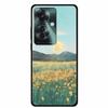 Phone Case for Oppo Reno11 A Silicone TPU Soft Back Cover for Reno 11 A 11A Fashion Shell Floral Shiled Capa 6.7" Funda