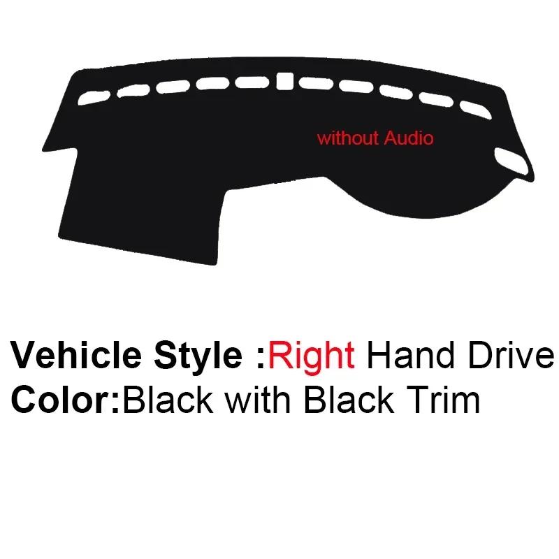 Car Dashboard Cover Non Slip Pad For Volvo XC60 2009 - 2017 Auto Center Car Dash Mat Sun Shade Pad Anti-UV Cushion 2016 2015