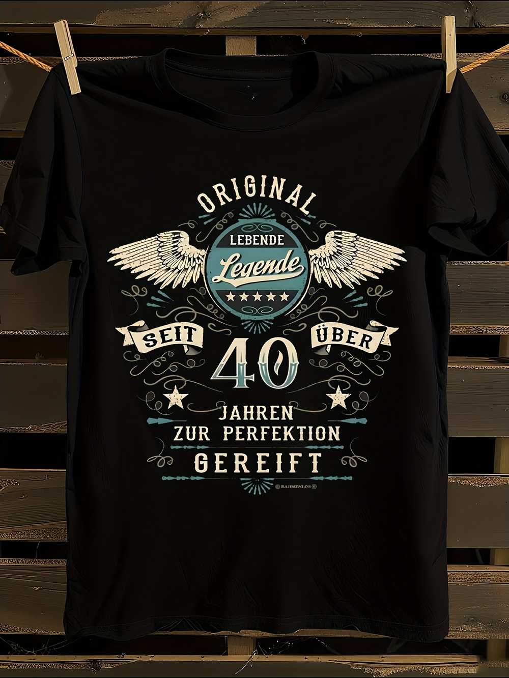 40th Birthday Gift for Men Vintage-Inspired  40 Years of Perfection  Graphic T-Shirt XXL