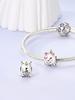 Charms Plata Cats Puppies And Giraffes Beads Charm Copper Plated Fit Copperoriginal Bracelet For Jewelry Making Diy Charm