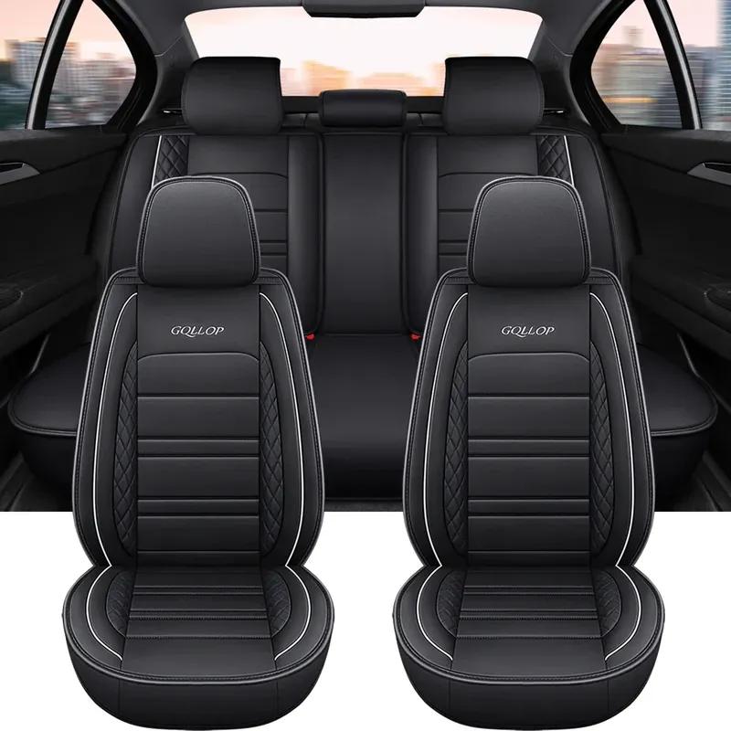 Full Coverage Pu Leather Car Seat Covers for BYD ATTO 3 Dolphin Seal Song PLUS Ora 03 Pro Sea Lion 07 Car Accessories