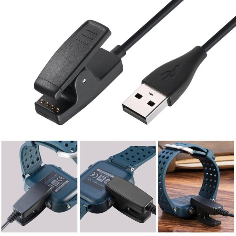 USB nabíjací kábel Náhradná nabíjačka pre hodinky Garmin Forerunner 235 630 230 735XT Approach S20 Dátový klip Doky
