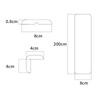 2m Desk Edge Guard Strip Baby Safety Foam Bumper Durable Wall Corner Protector  Children
