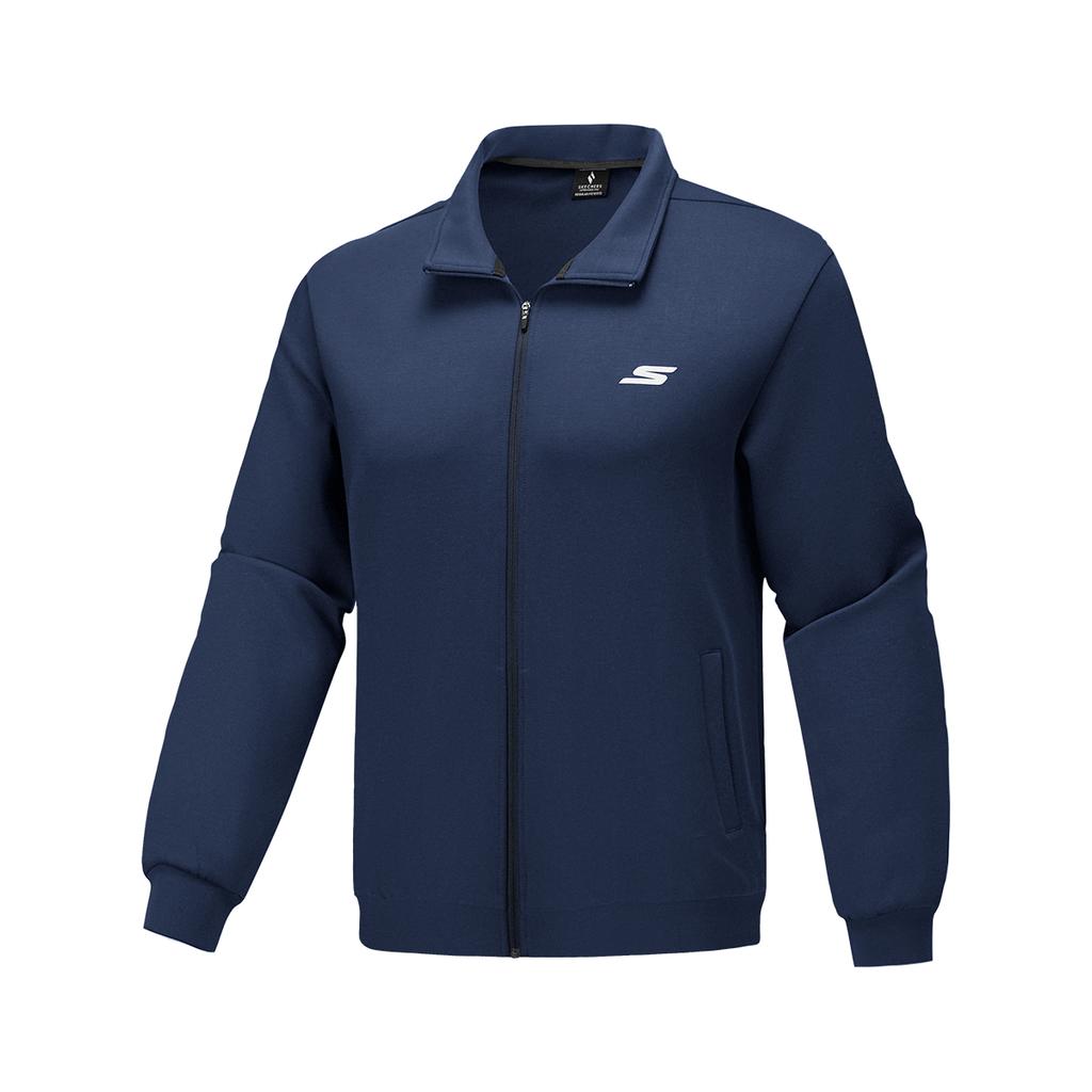 Skechers Basic Sports Series Simple Comfortable Solid Color Casual Sports Suit Men suits P425M174-002Z