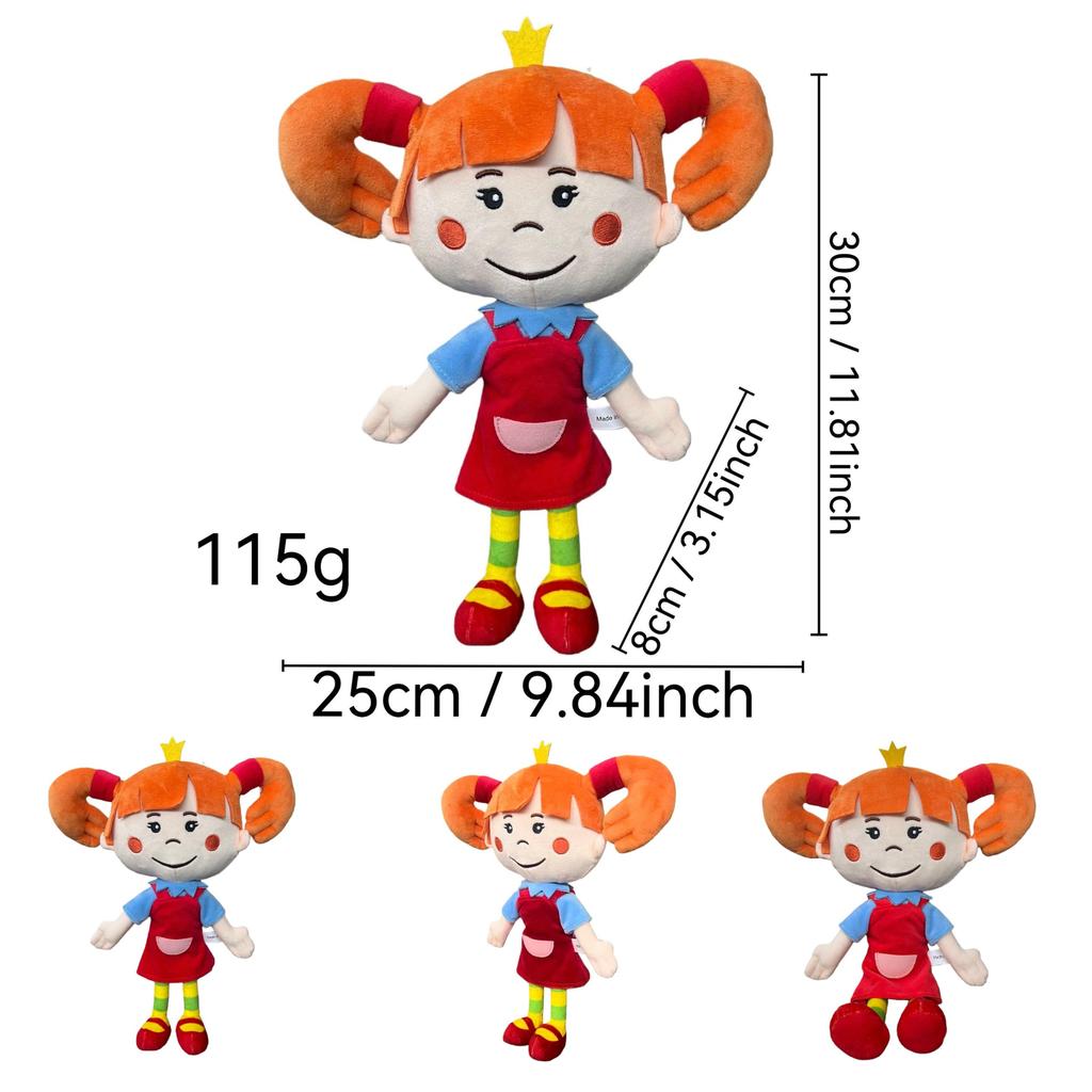 Chinese Cartoon Princess Plush Toy With Soft Crystal Cotton For Kids Collectors