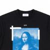T-shirt Oversize Mona Lisa OFF WHITE OMAA038R21JER0011001
