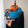 Winter Cashmere Scarf Women Luxury  Print Female Shawl Wrap Scarves Lady Thick Warm Blanket Gift Echarpe Pashmina
