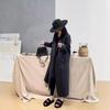 New Autumn and Winter Double-sided Wool Coat Long Korean Style Loose Casual Woolen Coat