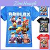Vibrant Roblox Character Game T-shirt For Children With Comfy Cotton Fabric