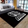 3D BBS Racer Retro Printed Carpet Non-slip Carpet Bedroom Decoration Living Room Decoration Washroom Floor Mat Birthday Gift