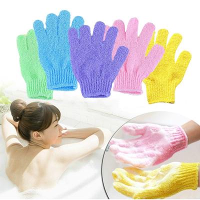 Moisturizing Shower Wash Cloth Exfoliating Bathing Cleaning Gloves  Bathroom Spa Products