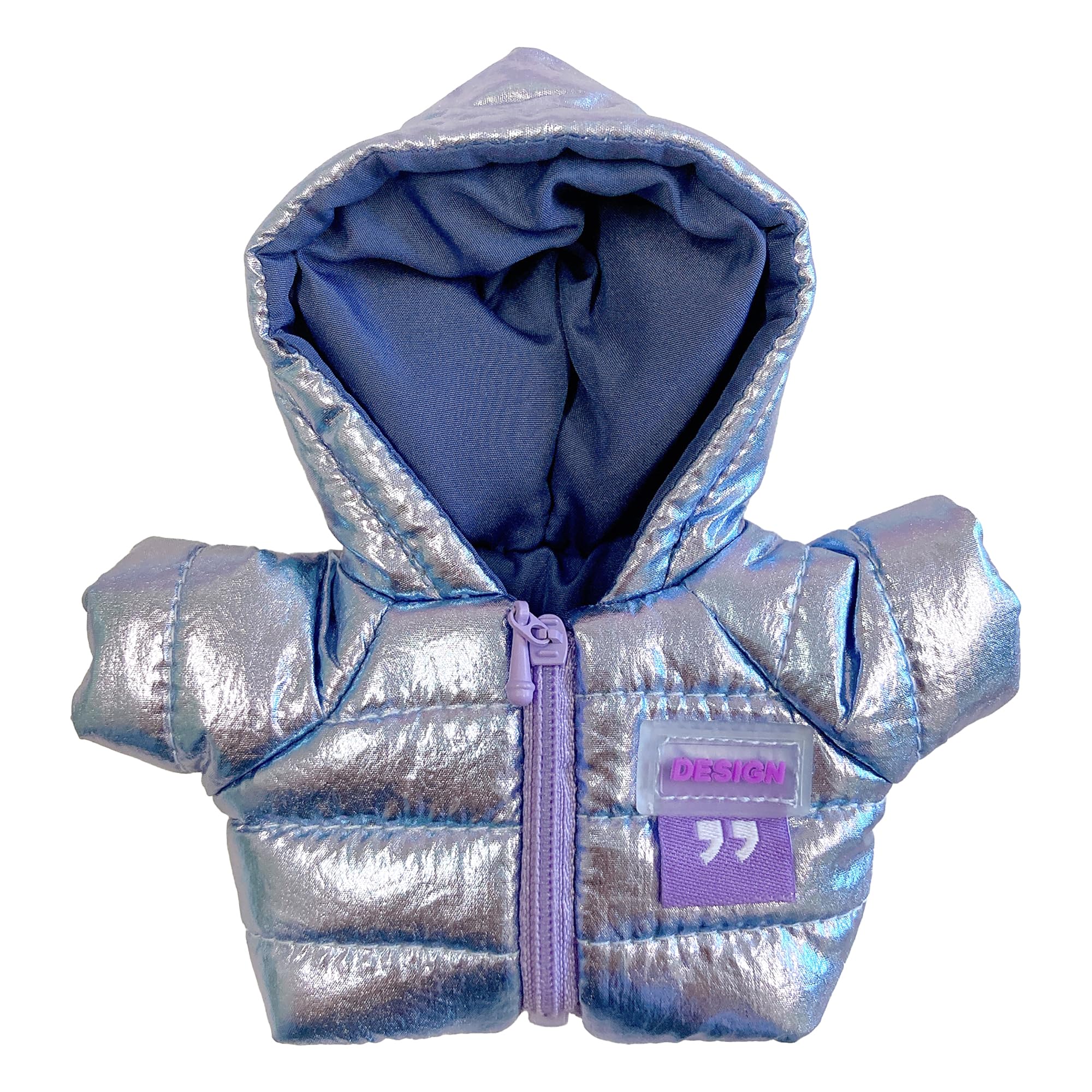 

Фиолетовая стеганая куртка для плюшевых игрушек Идеально подходит для плюшевых отаку и костюмов (10-15 см) - Одежда, Кигуруми, Аксессуары, Мероприятия, Куклы, Талисманы, K-Pop фиолетовый