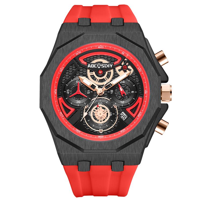 Quartz Wristwatches Watch for Men Luxury Brand Men's Watch Calendar Luminous Waterproof reloj hombre Business Sports Watch