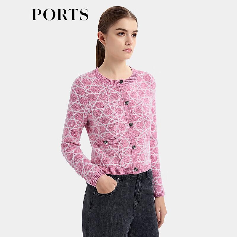 Ports Women's 2025 Spring Knit Long Sleeve Cardigan