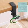 YANYULI Table Hooks, Set of 1, Screw-Type Clamp, Easy Installation, Adjustable, 10kg Weight Capacity, Anti-Slip, Suitable for Kitchen, Bathroom, Desk,