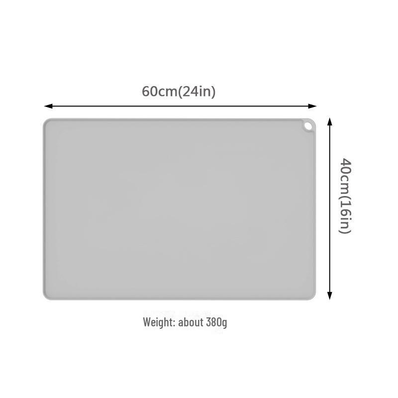 

Непроливающийся нескользящий водонепроницаемый силиконовый коврик для домашних животных для кошек и собак