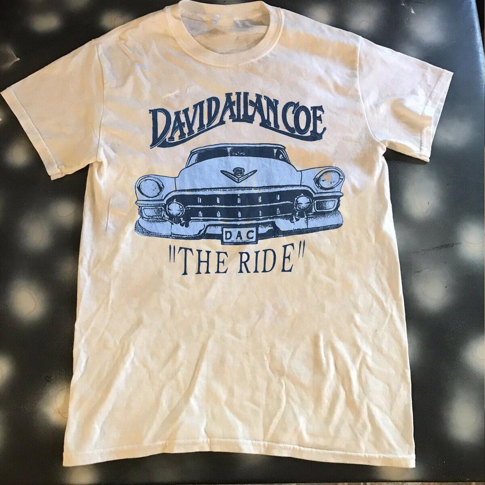 Vintage David Allan Coe World Tour The Ride Single Stitch Shirt S-4XL BL017 Unisex T-Shirt XXXXL