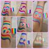 10 Pcs Artist Paint Brushes Paint Brush Set Watercolor Acrylic Paint Brushes Drawing Supplies for Body Face Painting