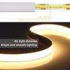 Hand Sweep Sensor 24V Neon Light Strips COB LED Strip +Silicone Tube 11mm Flexible Led Strips Lights for Room Decor Kitchen Lighting With EU Adapter