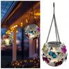 Brighter Solar Butterfly Hanging Light Retro Wireless Outdoor Lights  Courtyard Landscape