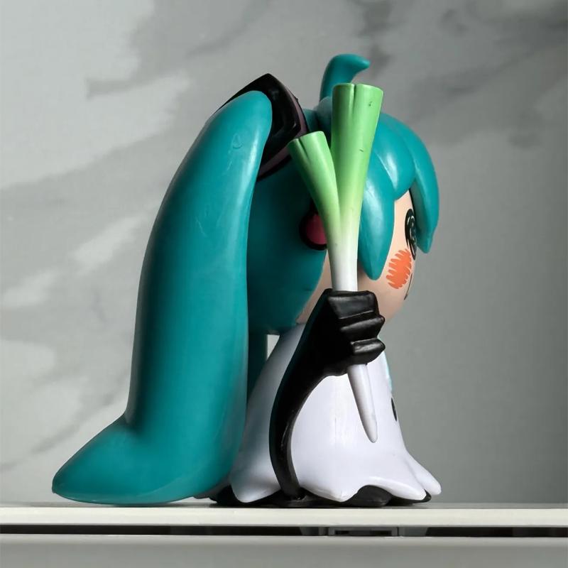 Hatsune Mimikyu Gk Miku Welsh Onion Figures Trendy Toy Cute Doll Desktop Ornament Model Car Decoration Collectible Festival Gift
