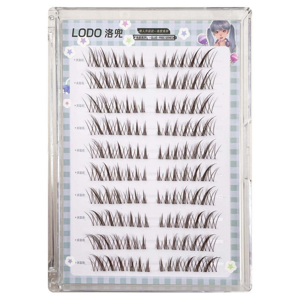 

3D Котяче Око Лисячі Пучки Накладні Вії Натуральні Поодинокі Вії Накладні Вії для Нарощування Вій