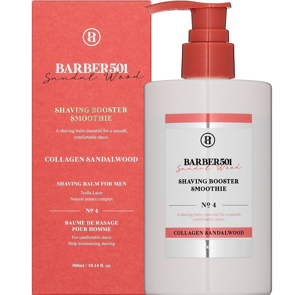

Barber 501 Shaving Booster Smoothie Collagen Sandalwood, 1 шт., 300 мл