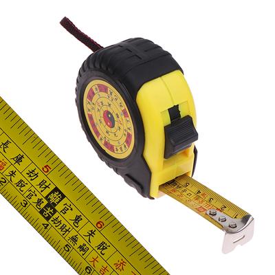 Měřicí nástroje pro práci s dřevem pro kutily, pravítko 5M/7,5M/10M, feng shui luban, samosvorné metrické pravítko ding lan