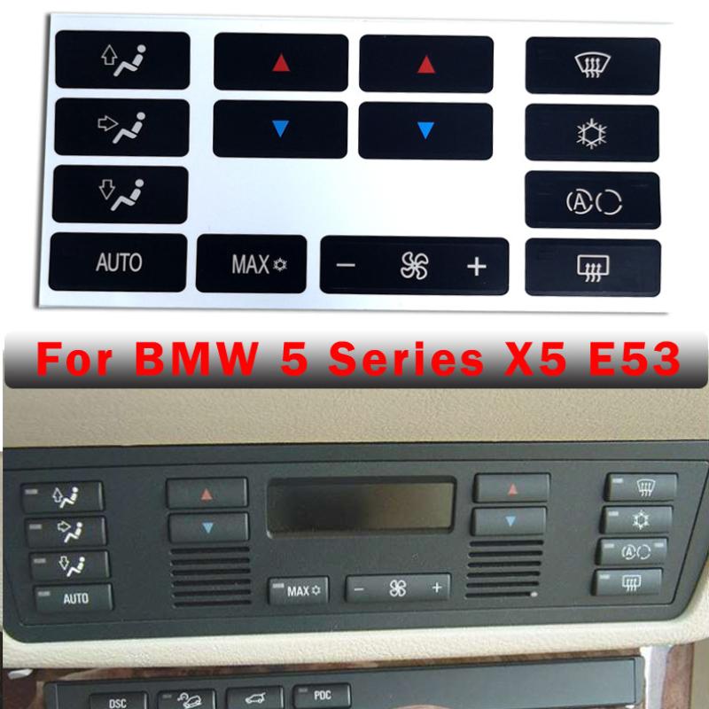 Hot Sale 1Set Car Climate Control Air Conditioning Switch Button Covers