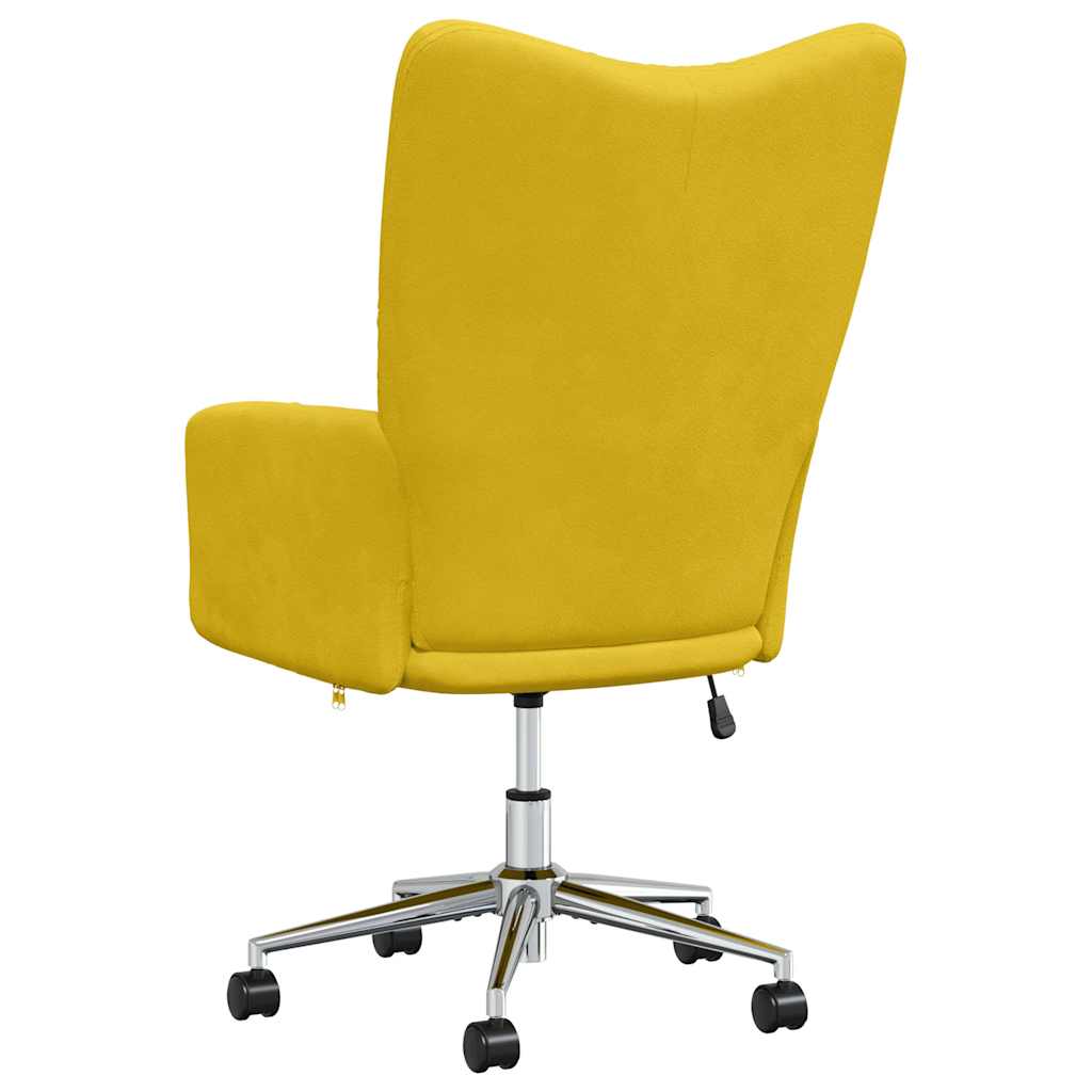 Relax Armchair Mustard Yellow Velvet