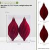 New Christmas Decoration Plush Ball Wine Cone-shaped Hanging Piece for Christmas Tree Decoration To Enhance Festive Atmosphere Hanging Ornament