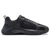 Li Ning Creamy Versatile Retro Dad Shoes Thick Sole Height Increasing Shock Absorption Support Wear Resistant Non Slip Low Top Casual Shoes AGCT392-2