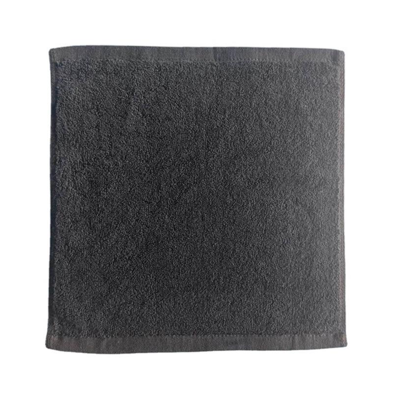 

Маленький носовой платок из хлопка 30 * 30 Полотенце для рук 1PCS чёрный