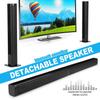 40W 5.0 Soundbar Detachable Bluetooth Speaker Super Bass Home Theater For TV PC US Plug Black