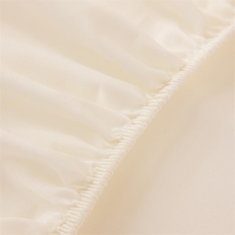 Set de cearșafuri din bumbac spălat tip A prietenos cu pielea - Cuvertură de pat simplă cu husă de saltea